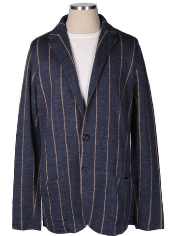 EGLJM56 Flax Striped Jacket - RVR LARDINI - BALAAN 1