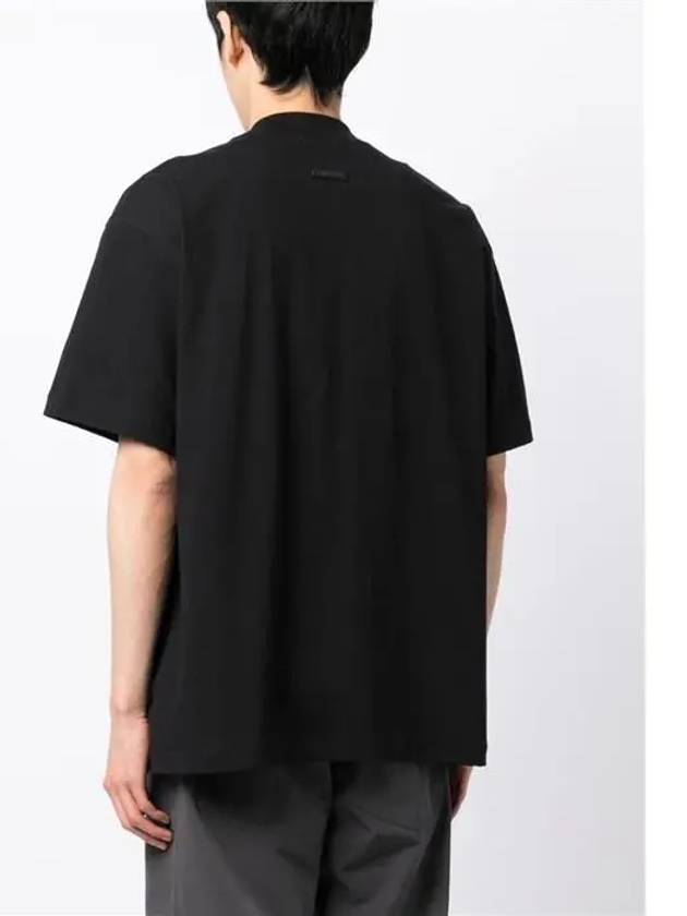 Men's Eternal ETERNAL Crew Neck Short Sleeve T-Shirt Black - FEAR OF GOD - BALAAN 8