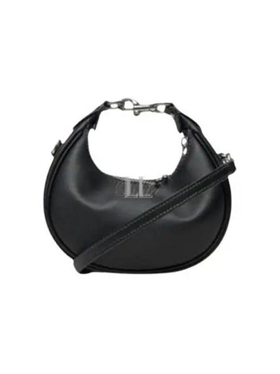 Jonie Fine Grain Leather Shoulder Bag Black - COACH - BALAAN 2