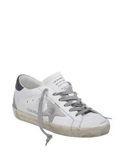 Superstar Leather Low Top Sneakers Grey White - GOLDEN GOOSE - BALAAN 2