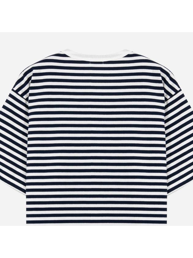 Striped Men s Short Sleeve T Shirt SUHS425E NW - NANAMICA - BALAAN 5