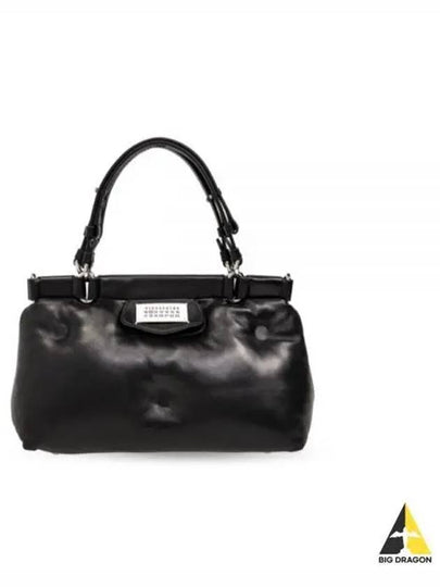 Small Glam Slam Leather Tote Bag Black - MAISON MARGIELA - BALAAN 2