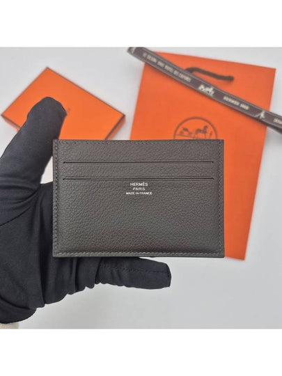 Citizen Twill Card Wallet Vert Bronze - HERMES - BALAAN 2