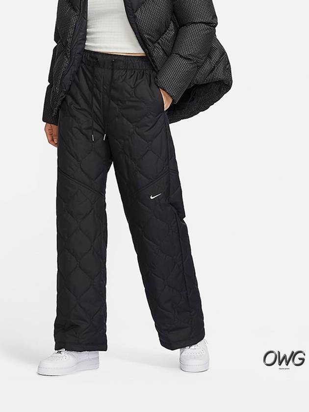 Pants Padded Women s Quilted Training Suits High Waist - NIKE - BALAAN 3