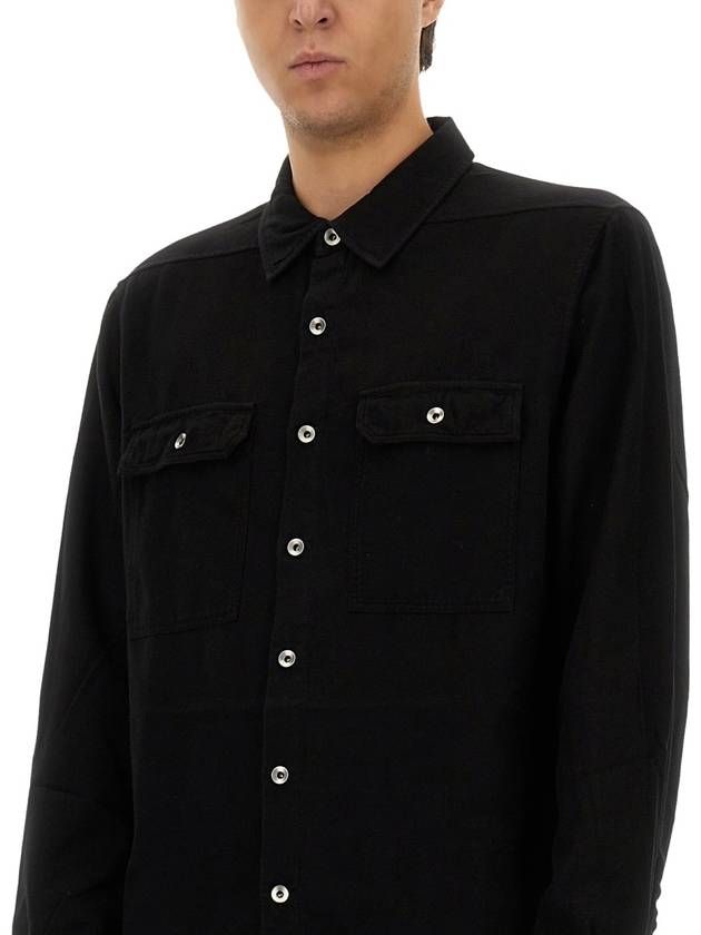 COTTON SHIRT - RICK OWENS - BALAAN 4