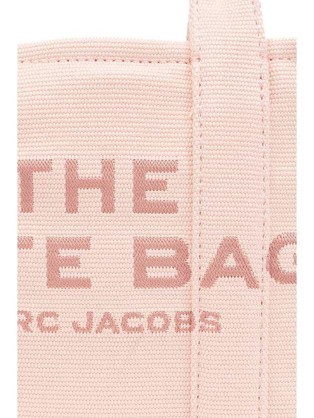 Marc Jacobs Jacquard 'Small The Tote Bag' Shopper, Women's, Pink - MARC JACOBS - BALAAN 7