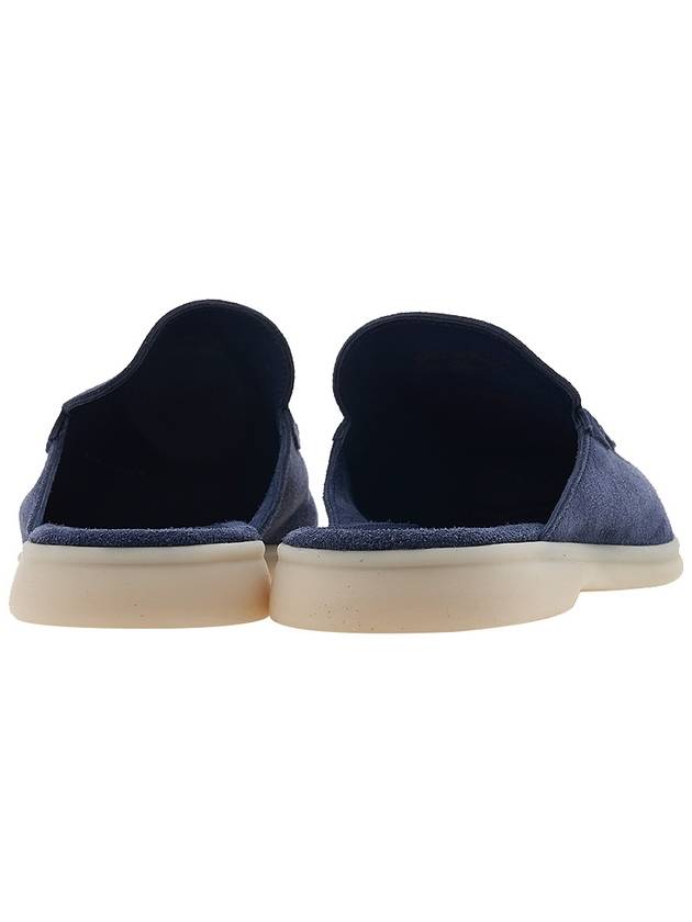 Babouche Walk Mules Blue - LORO PIANA - BALAAN 5