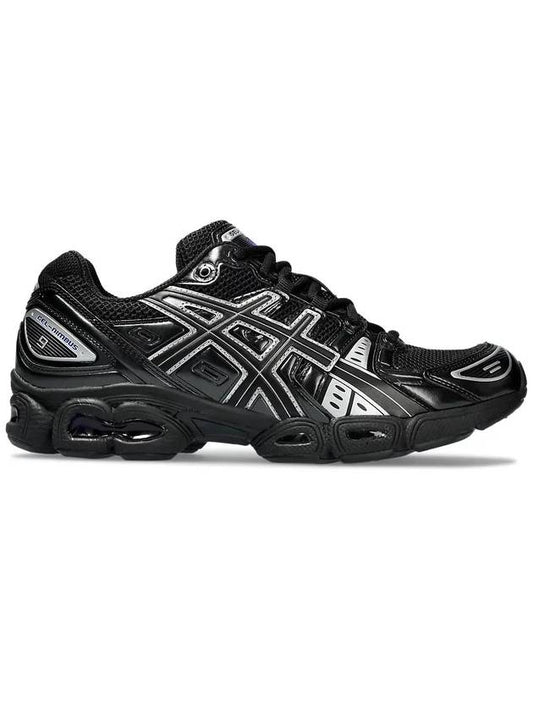 Gel Nimbus 9 Low Top Sneakers Black Pure Silver - ASICS - BALAAN 2