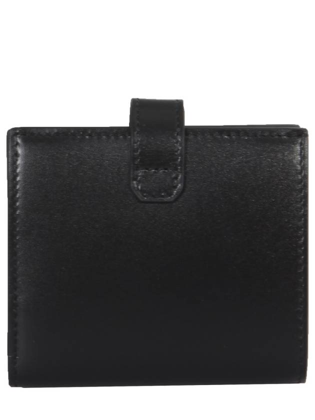 4G Metal Logo Small Half Wallet Black - GIVENCHY - BALAAN 3