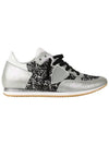 11th Anniversary Women's Tropez Sneakers Silver Black TRLD ST04 - PHILIPPE MODEL - BALAAN 2