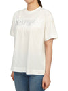 Women's Short Sleeve T-Shirt PWTSUF35 OFF WHITE - PARAJUMPERS - BALAAN 2