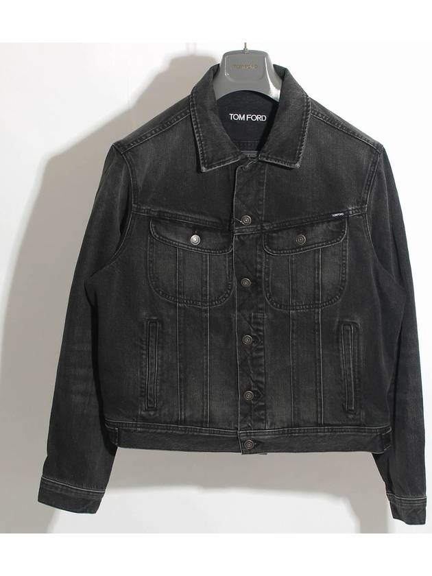 Denim Jacket Black - TOM FORD - BALAAN 2