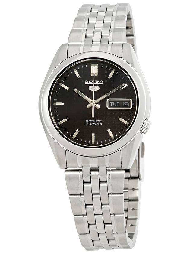 Seiko Series 5 Automatic Black Dial Men's Watch SNK361 - SEIKO - BALAAN 1