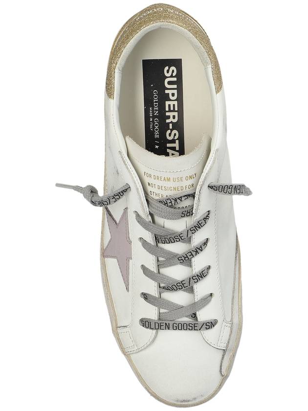 Superstar Low Top Sneakers White Lilac - GOLDEN GOOSE - BALAAN 7