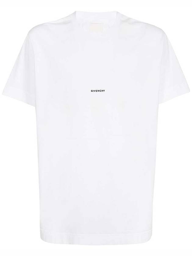 G Rider Oversized Short Sleeved T-Shirt White - GIVENCHY - BALAAN 5