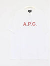 James Short Sleeve T-Shirt White - A.P.C. - BALAAN 2