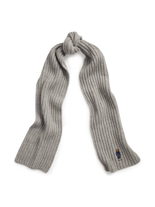 Teddy Bear Muffler Grey - POLO RALPH LAUREN - BALAAN 4