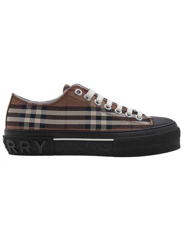 Jack Vintage Check Cotton Low-Top Sneakers Burch Brown - BURBERRY - BALAAN 3