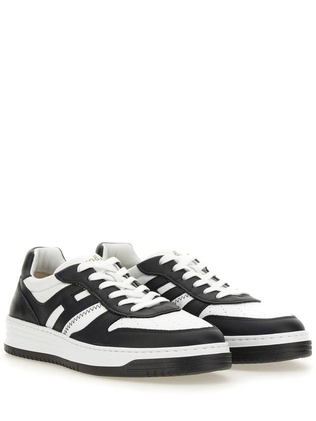 perforated low-top sneakers black - HOGAN - BALAAN 2