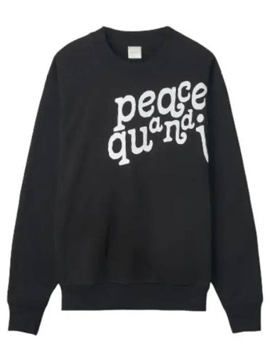 Etched Sweatshirt Black - MUSEUM OF PEACE & QUIET - BALAAN 1