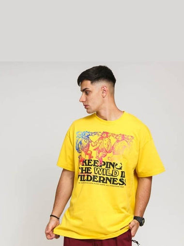 01CV7550709ACGKeeping Wild Graphic TshirtMustard - NIKE - BALAAN 1