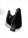 Black Tesuto Re Edition Multi Hobo Bag 1BH204 - PRADA - BALAAN 4