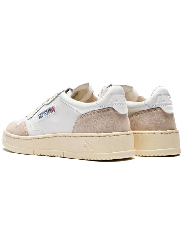 Medalist Suede Low Top Sneakers White - AUTRY - BALAAN 4