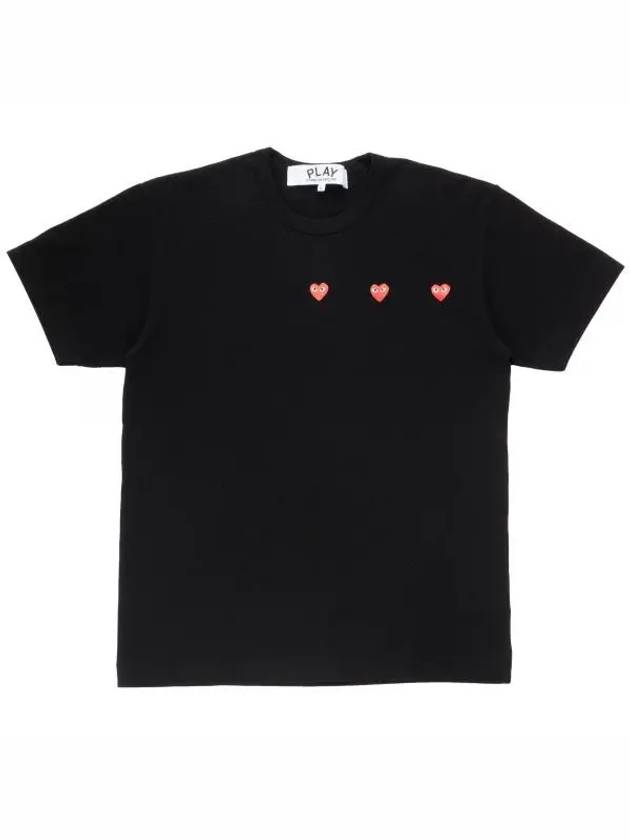 Logo Print Cotton Short Sleeve T Shirt Black - COMME DES GARCONS - BALAAN 2