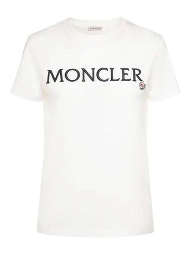 8C00011 89AIJ 033 Logo Short Sleeve T Shirt 1318890 - MONCLER - BALAAN 1