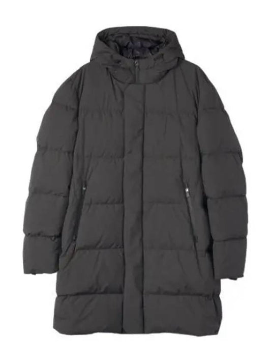 Laminar quilted padding jacket gray short - HERNO - BALAAN 1