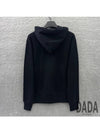 Face Patch Cotton Hoodie Black - ACNE STUDIOS - BALAAN 3