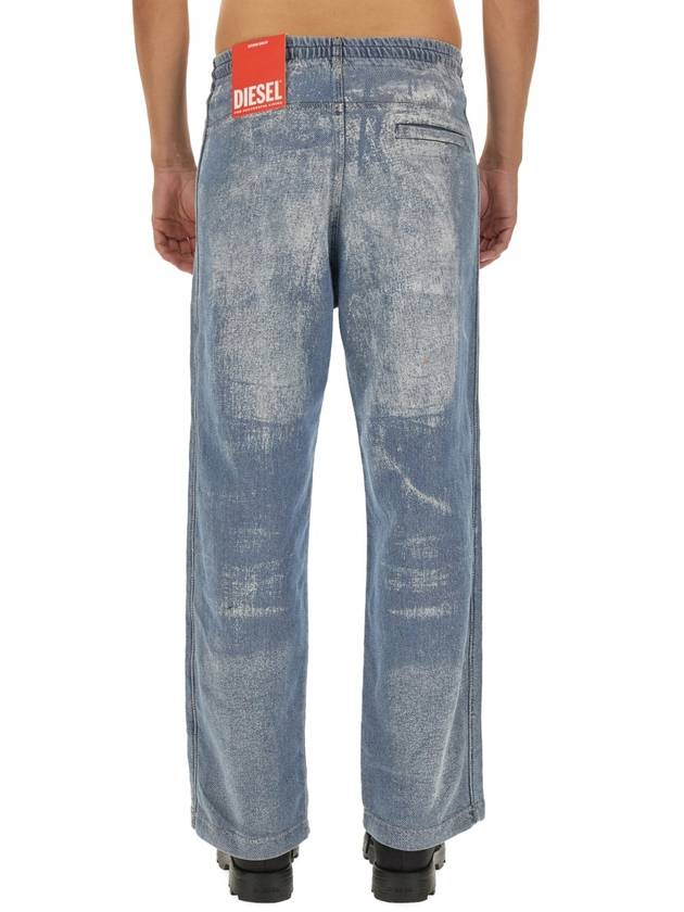 D Martia FSD Straight Jeans Light Blue - DIESEL - BALAAN 4