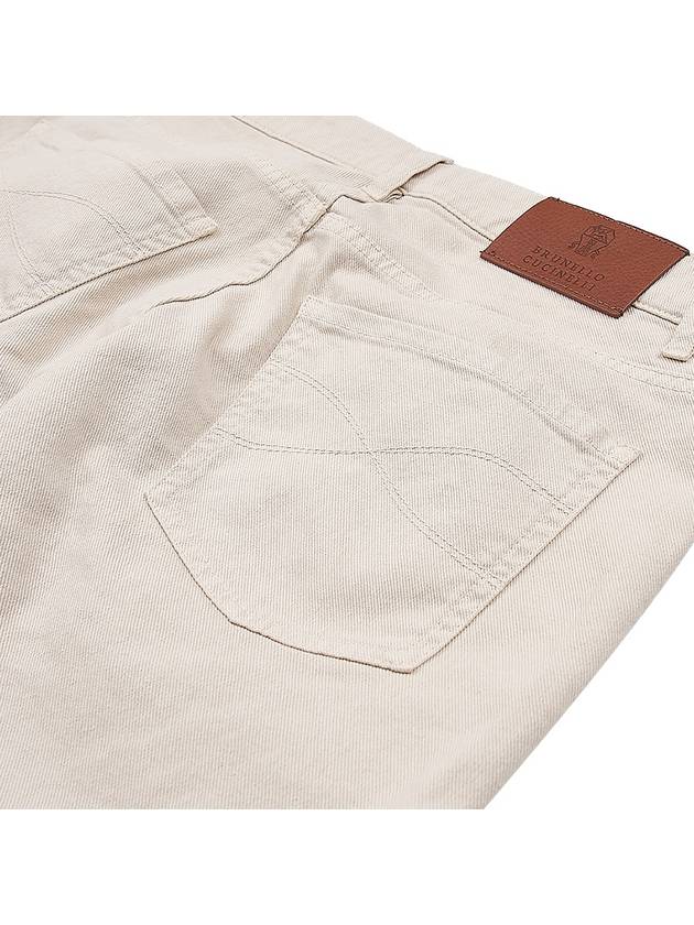 Straight Pants M277PD3210 C6233 BEIGE - BRUNELLO CUCINELLI - BALAAN 9