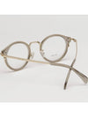 Glasses Frame CL50001U 048 Transparent Gray Round Soltex Gold - CELINE - BALAAN 4