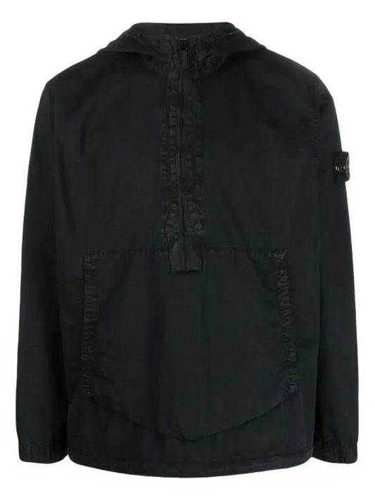 Brushed Cotton Anorak Black - STONE ISLAND - BALAAN 2