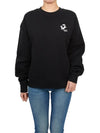 Embroidered Sweatshirt Black - MAISON KITSUNE - BALAAN 5