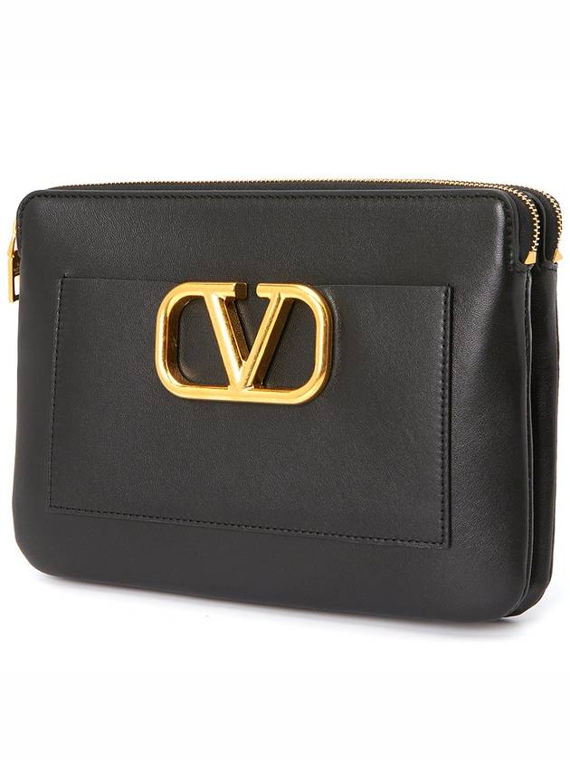 P0Y26VNL 0NO Women s Clutch Pouch Bag - VALENTINO - BALAAN 2