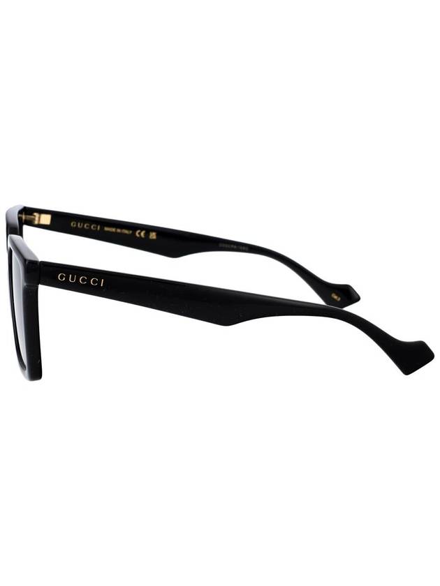 Eyewear Rectangular Frame Sunglasses AA672412OM - GUCCI - BALAAN 4