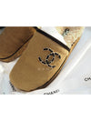 Chain CC Logo Shearling Suede Mule Slippers Beige G38648 - CHANEL - BALAAN 5