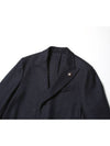 Wool single coat navy M23678AV50 - RVR LARDINI - BALAAN 4