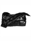 Cassette Intrecciato Tech Padding Cross Bag Black - BOTTEGA VENETA - BALAAN 2