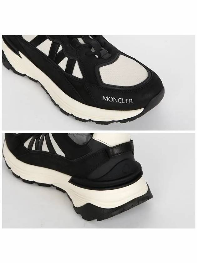 Light Runner Low Top Sneakers Black - MONCLER - BALAAN 6