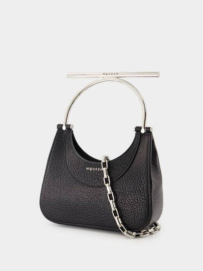 Mini Cross Bar Purse - Alexander McQueen - Leather - Black - ALEXANDER MCQUEEN - BALAAN 2