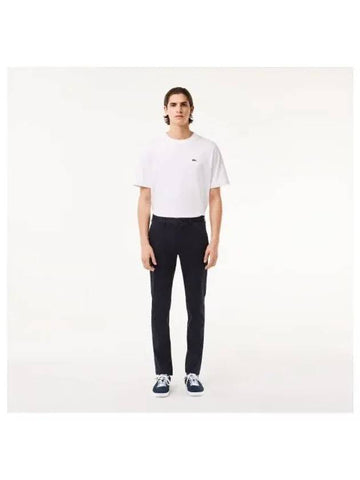 Men s Slim Fit Chino Pants Dark Navy - LACOSTE - BALAAN 1