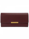 gold bar flap long wallet - BOTTEGA VENETA - BALAAN.