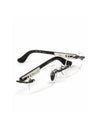 Chrome Hearts DEEP 1 Rimless Glasses I ANTIQUE SILVER WHITE EBONY - CHROME HEARTS - BALAAN 2