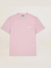 Big Star Logo Graphic Cotton Short Sleeve T-Shirt Pink - GOLDEN GOOSE - BALAAN 2