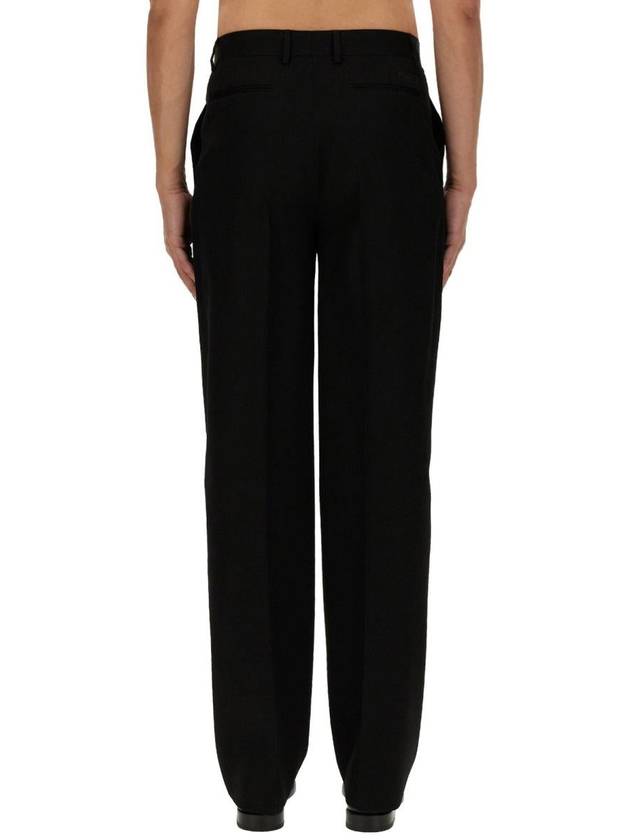 Straight Pants 10147791A102591B000 Black - VERSACE - BALAAN 5