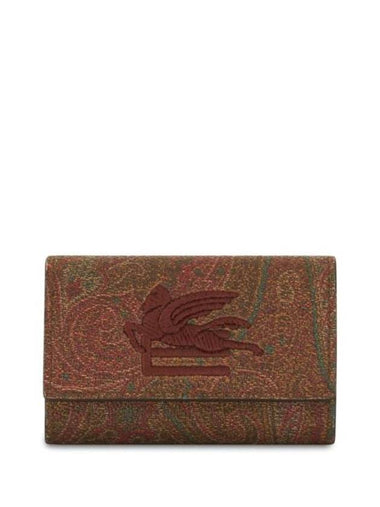 Paisley Key Holder Brown - ETRO - BALAAN 1