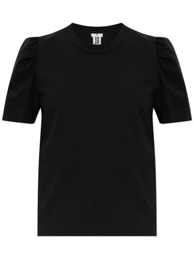 Comme Des Garçons Noir Kei Ninomiya Cotton T-shirt, Women's, Black - COMME DES GARCONS - BALAAN 1